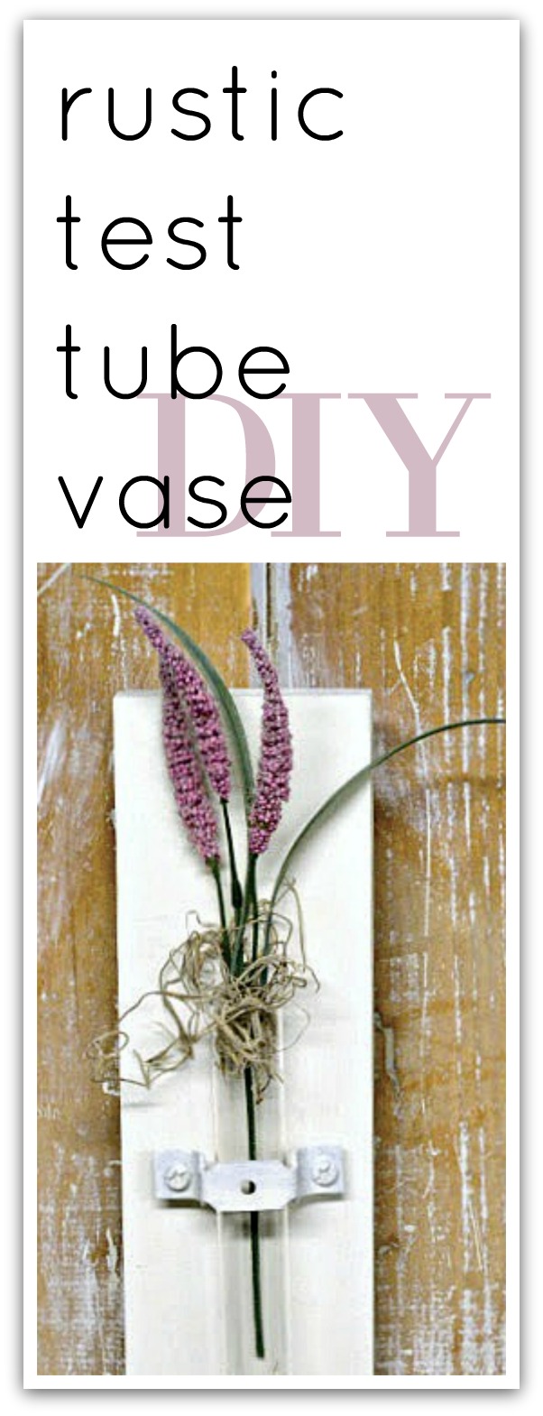 Test Tube Wall Vase