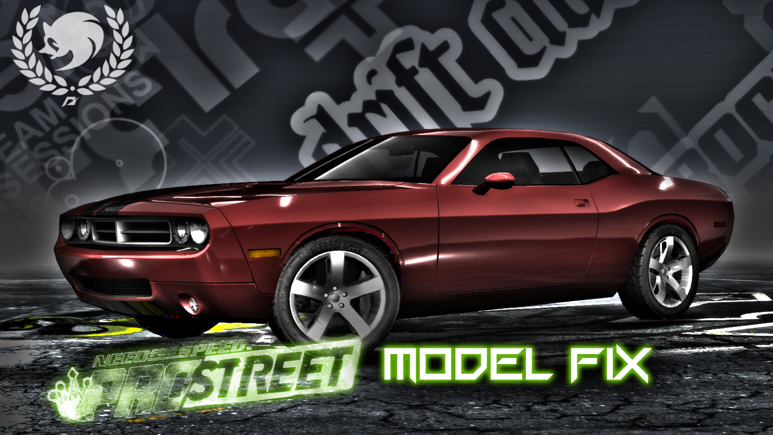 Ti-Sonic's Modding: Dodge Challenger FIX - [NFS ProStreet]