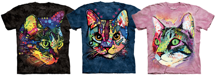 Cat t shirt examples