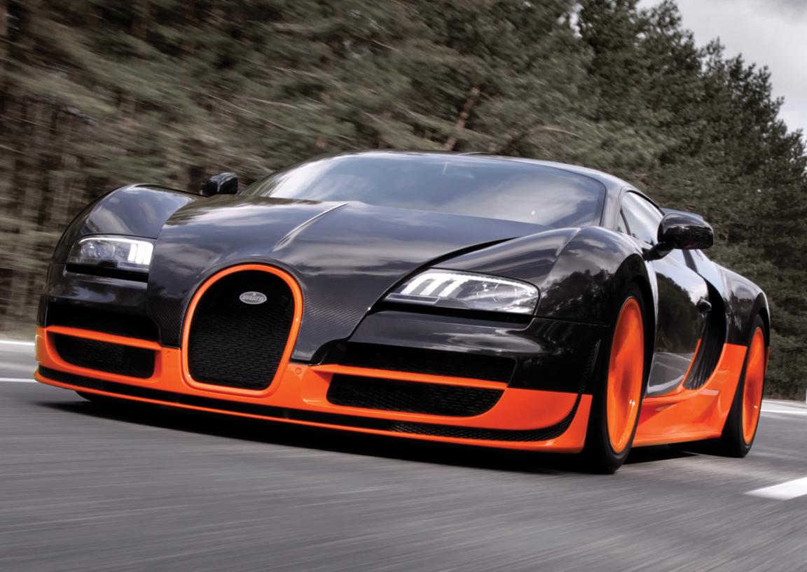 Уникальные устройства: Bugatti Veyron Supersport.