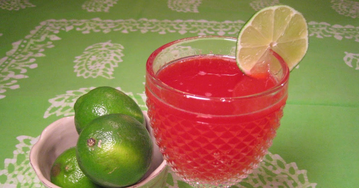 Blue Kale Road: A Snappy Raspberry Lime Rickey