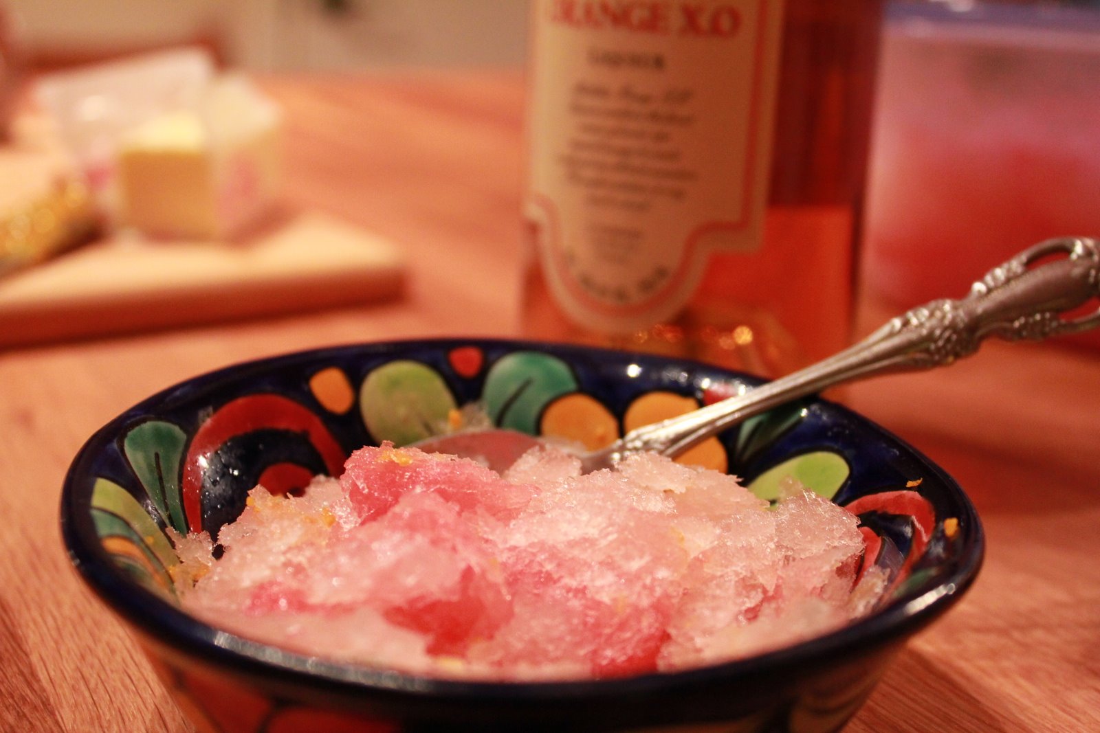 Cooking the Globe Grapefruit Granita