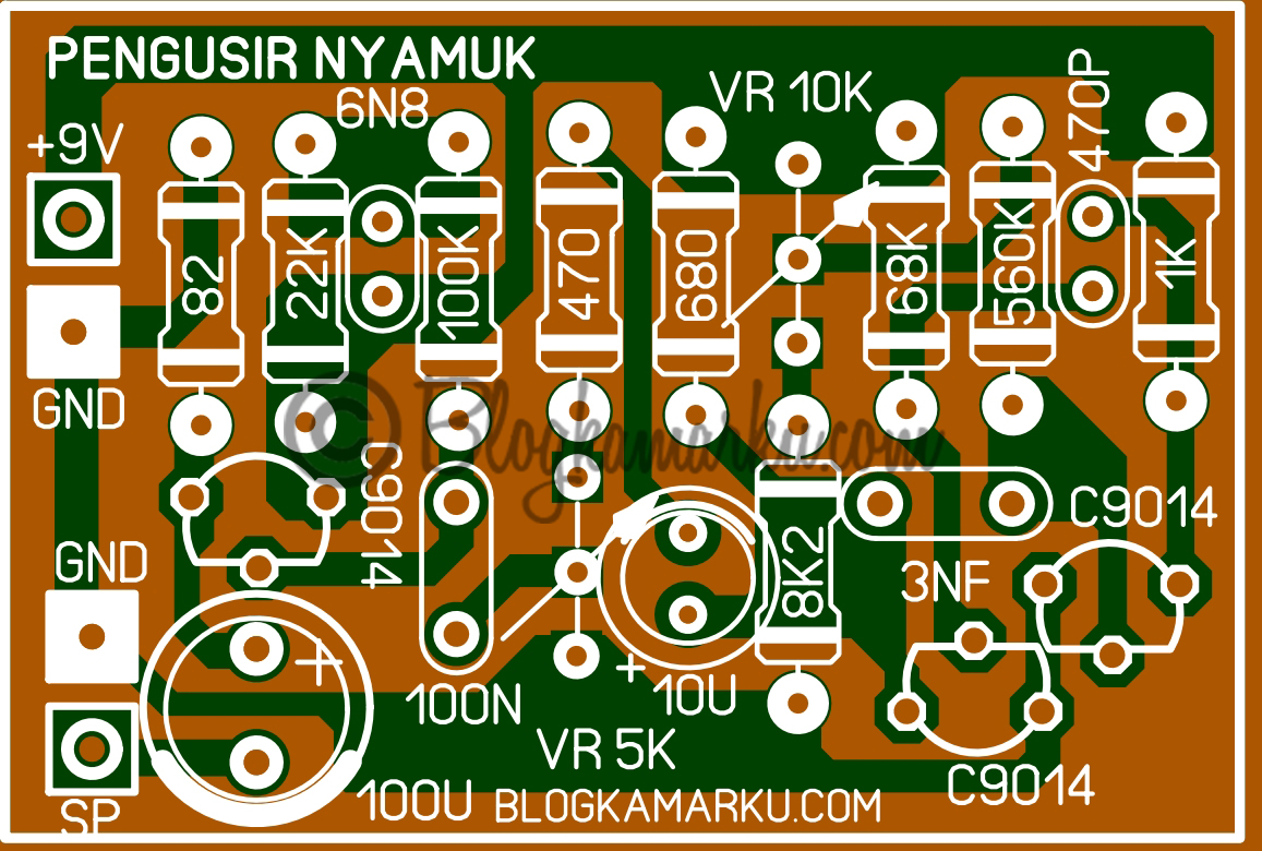 Cara Membuat Lampu Kedip Skema Dan Layout Pcb Komplit Lampu Penyimpanan Peralatan Belajar