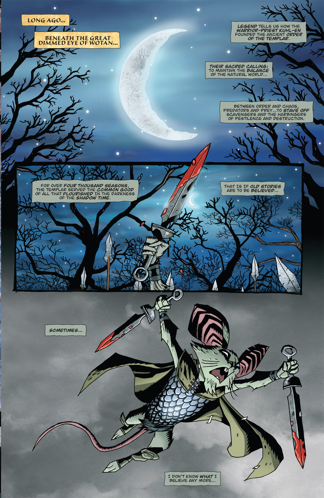 The Mice Templar Volume 2: Destiny issue 1 - Page 3