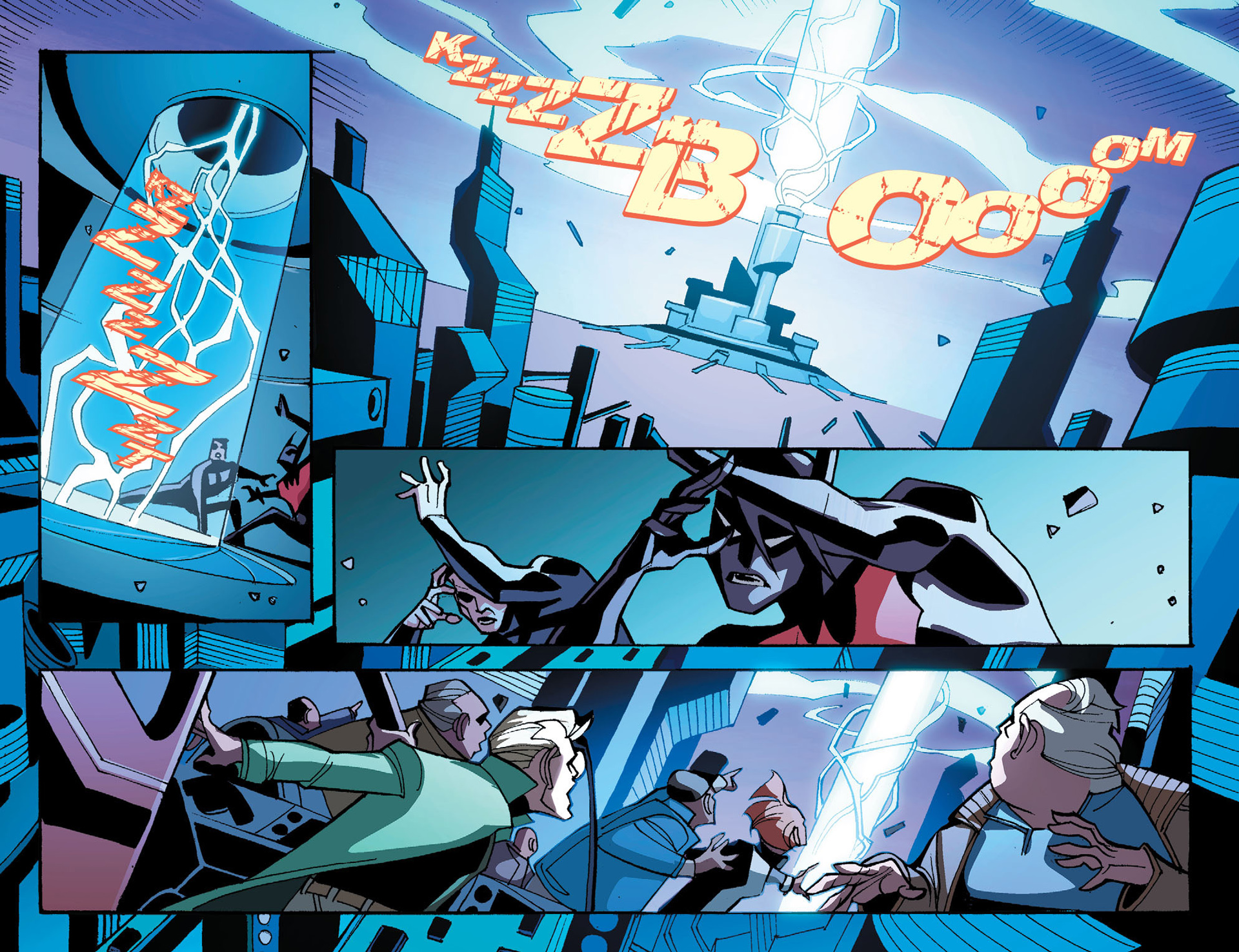 Read online Batman Beyond 2.0 comic -  Issue #8 - 17