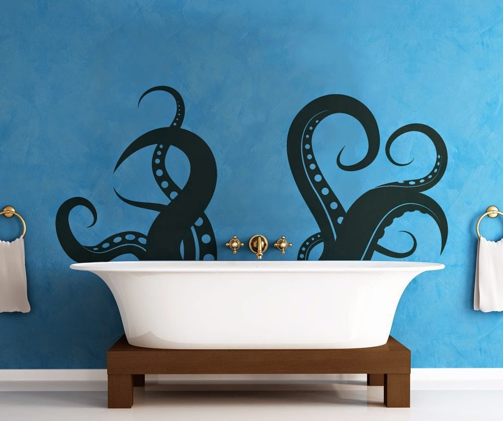 Octopus wall sticker