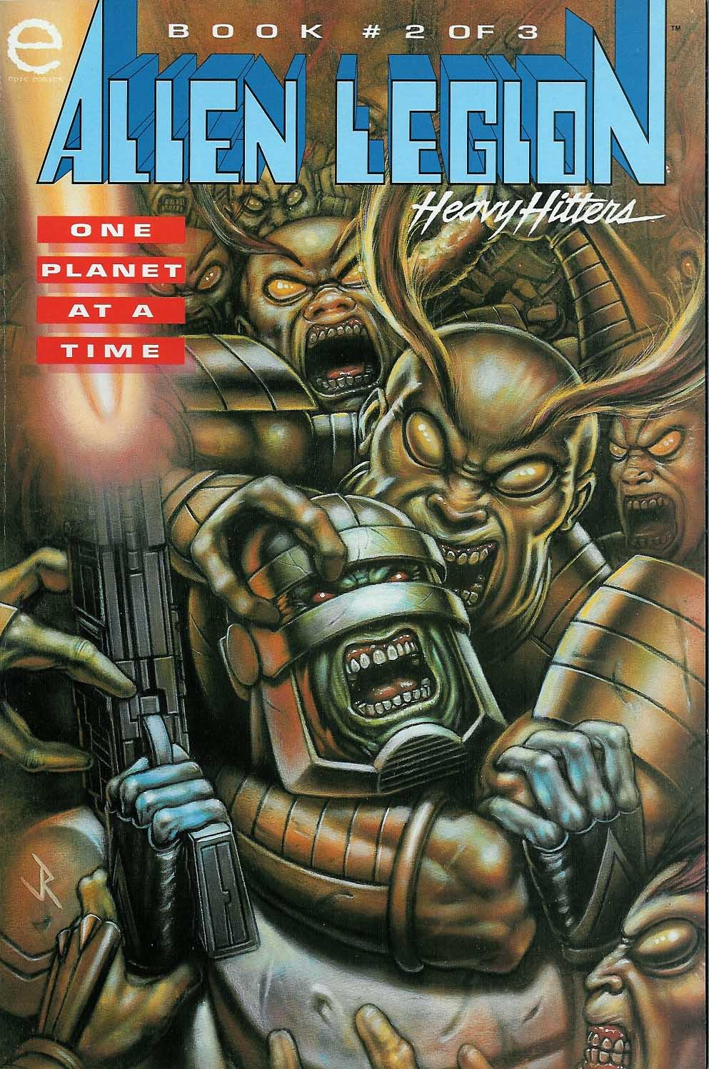 Read online Alien Legion: One Planet at a Time comic -  Issue #2 - 1