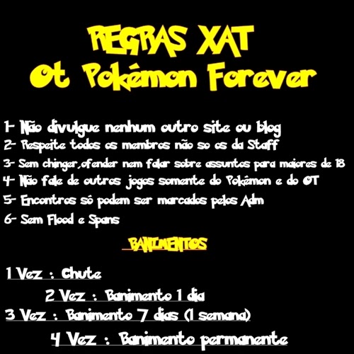 REGRAS CHAT