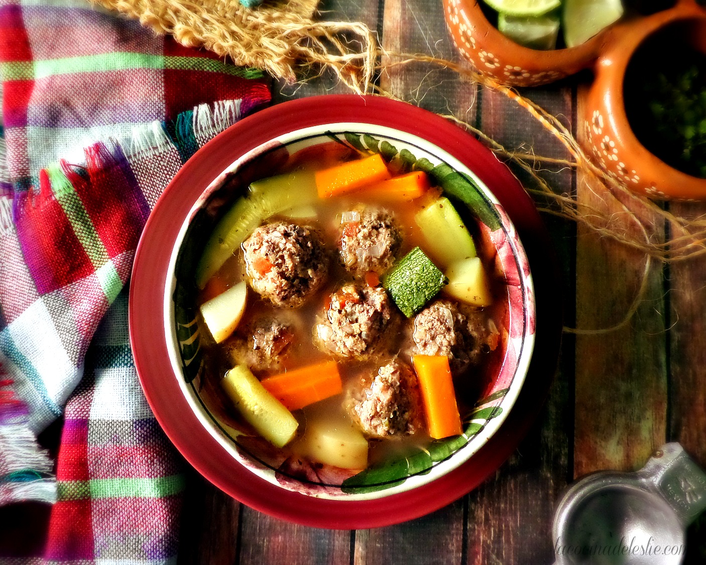 Comfort Food Classics: Albóndigas en Caldo (Mexican Meatball Soup) - La ...