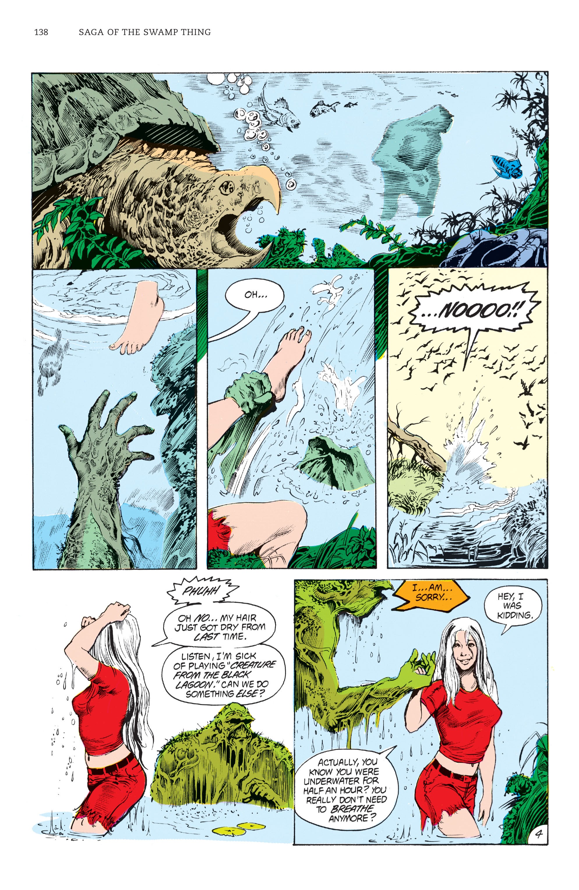 Read online Saga of the Swamp Thing comic -  Issue # TPB 1 (Part 2) - 36