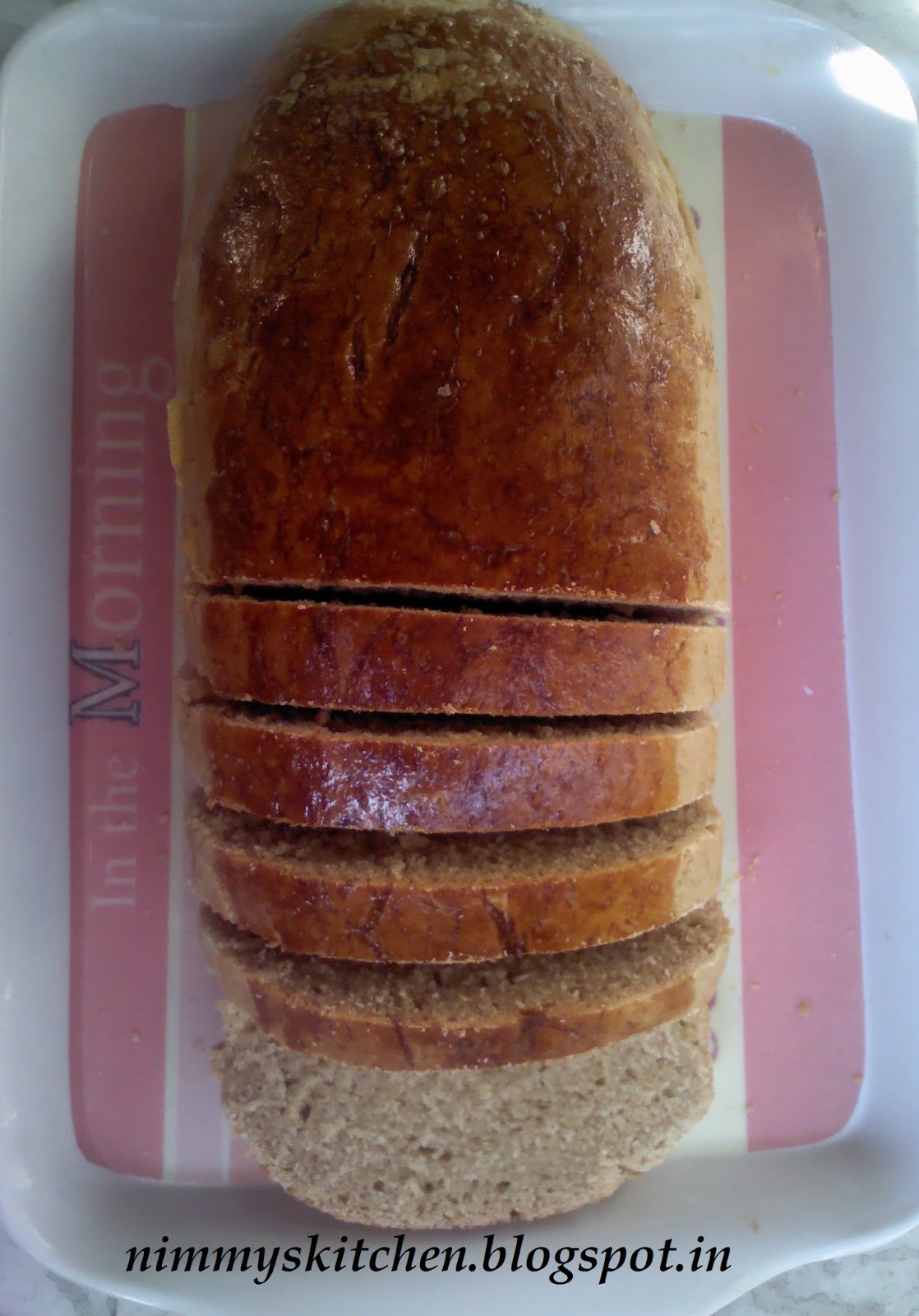 Nimmy's Kitchen Whole Wheat Bread