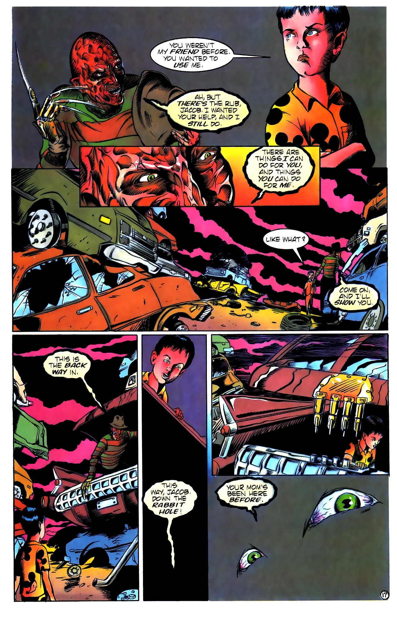 Read online Nightmares On Elm Street comic -  Issue #4 - 18