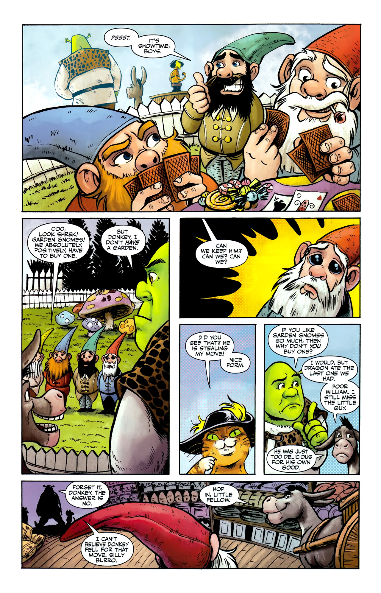 Read online Shrek (2010) comic -  Issue #4 - 10