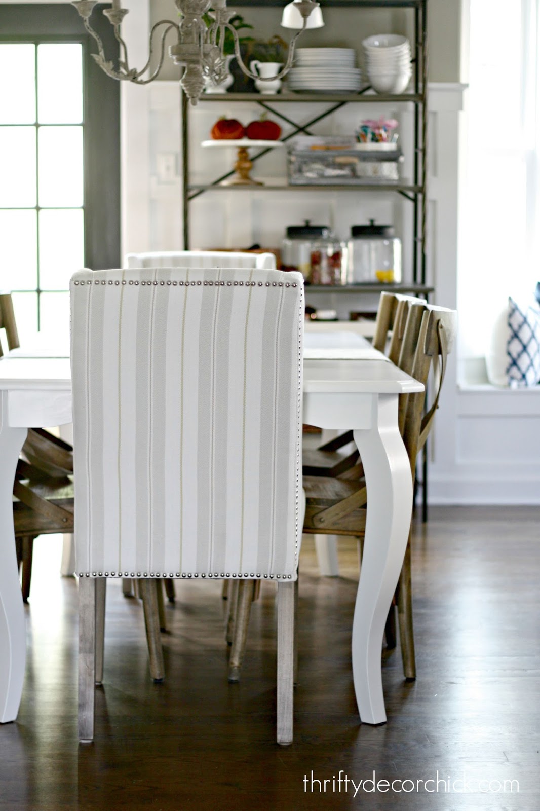How to Paint a Kitchen Table WHITE HOMES