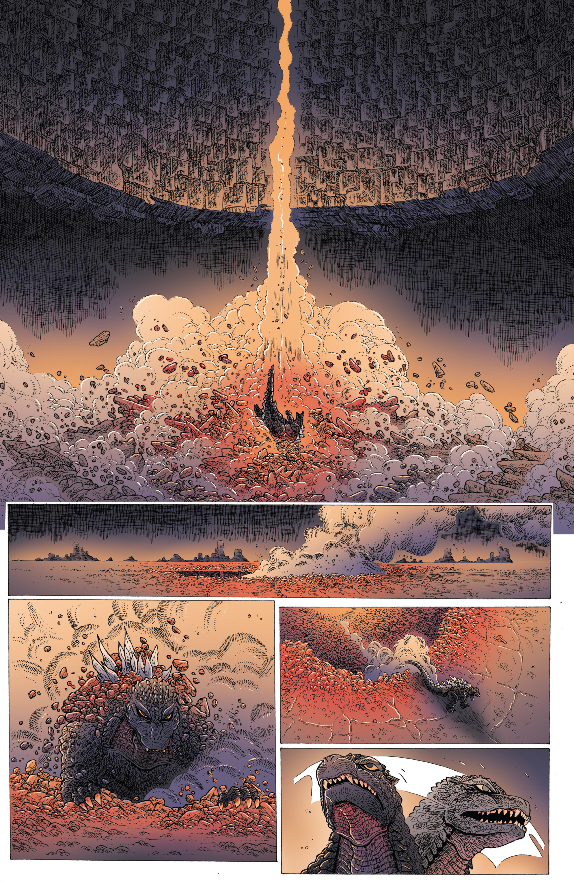 Read online Godzilla in Hell (2015) comic -  Issue #1 - 5
