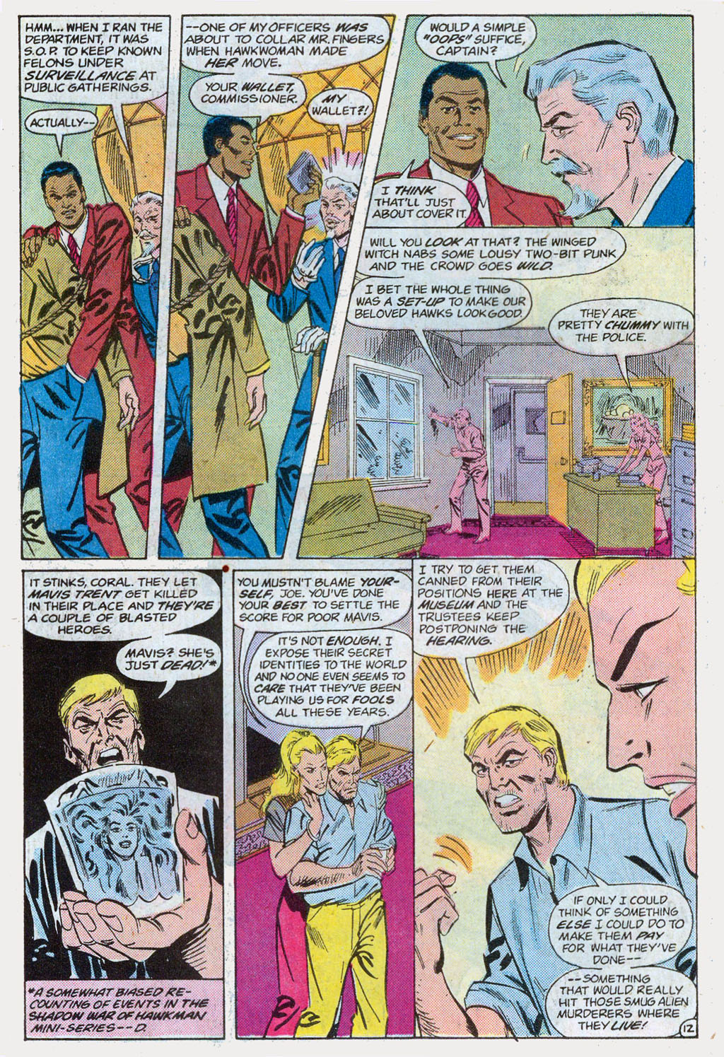 Read online Hawkman (1986) comic -  Issue #4 - 14