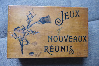 Jeu De Casse-tête Ancien Cheville Parisienne Du 19ème Siècle, Dans Sa Boîte D'origine