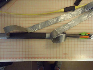 DIY cheap archery quiver