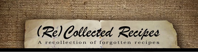 Recollected Recipes