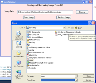 SharePoint Kiny: Storing and Retrieving Image from SQL Server Database ...