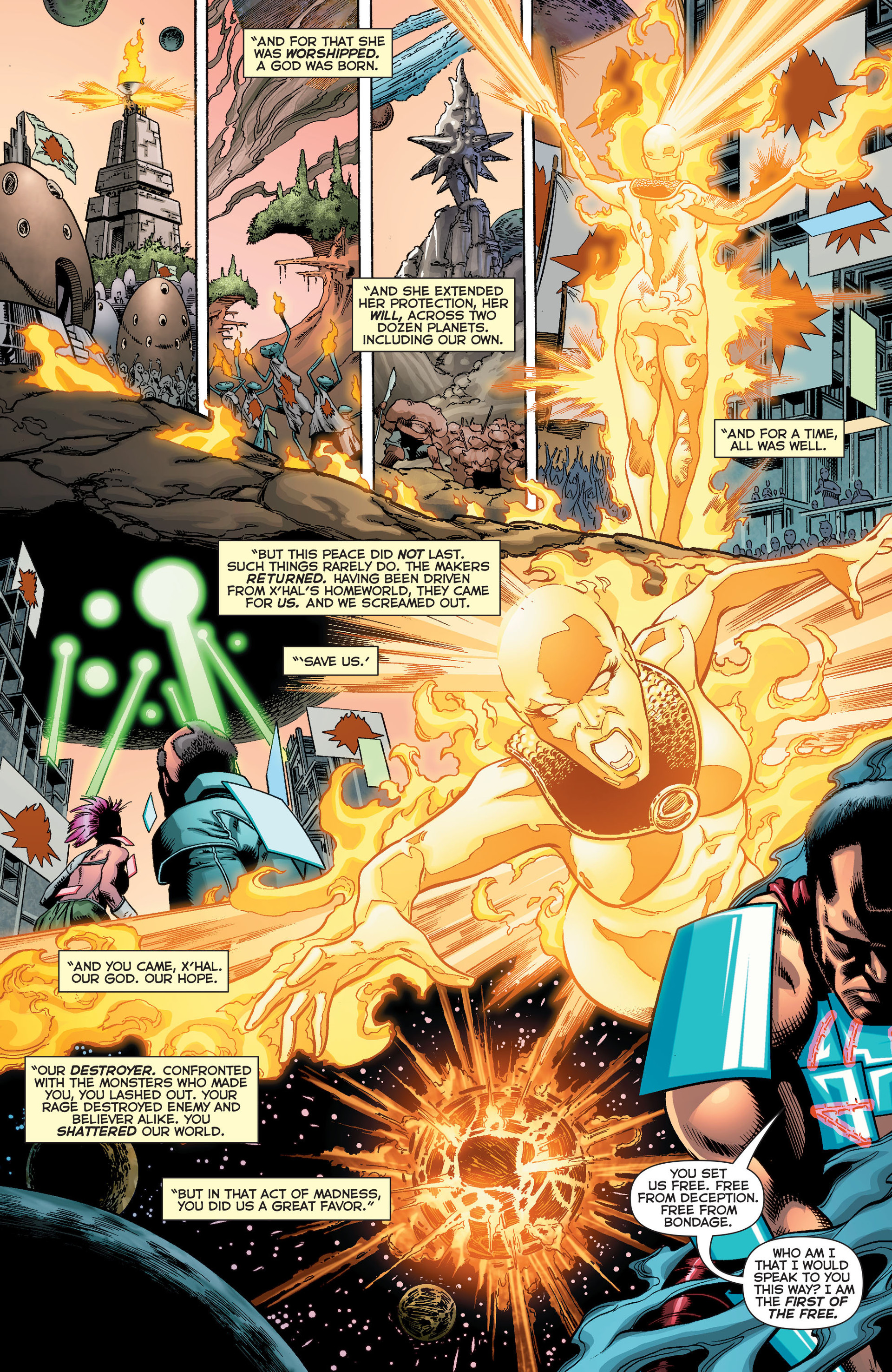 Read online Green Lantern: New Guardians comic -  Issue #29 - 17