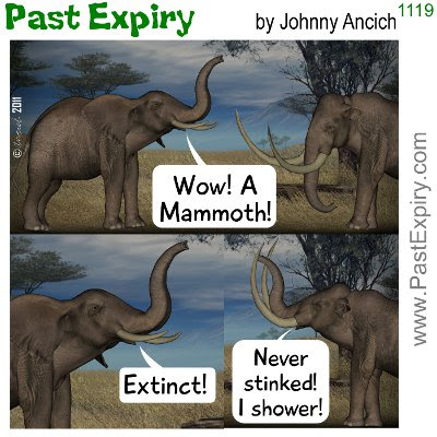 [CARTOON] Stinky Mammoth . 3D, animals, cartoon, prehistoric