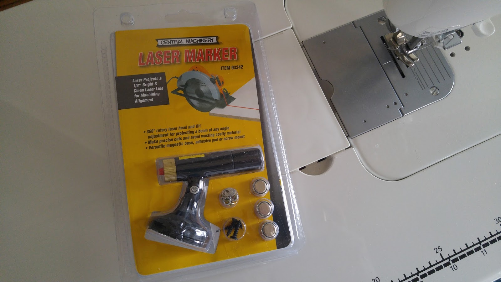 Sewing Machine Magnetic Seam Guide AUSTIN® Magnetic Seam Guide Sewing Machine Magnetic Seam Guide AUSTIN® Magnetic Seam Guide
