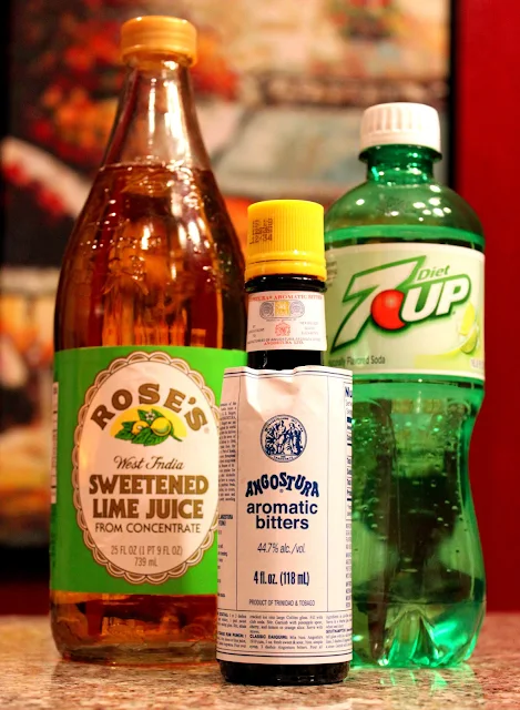 alcoholic drink with sprite or 7 up