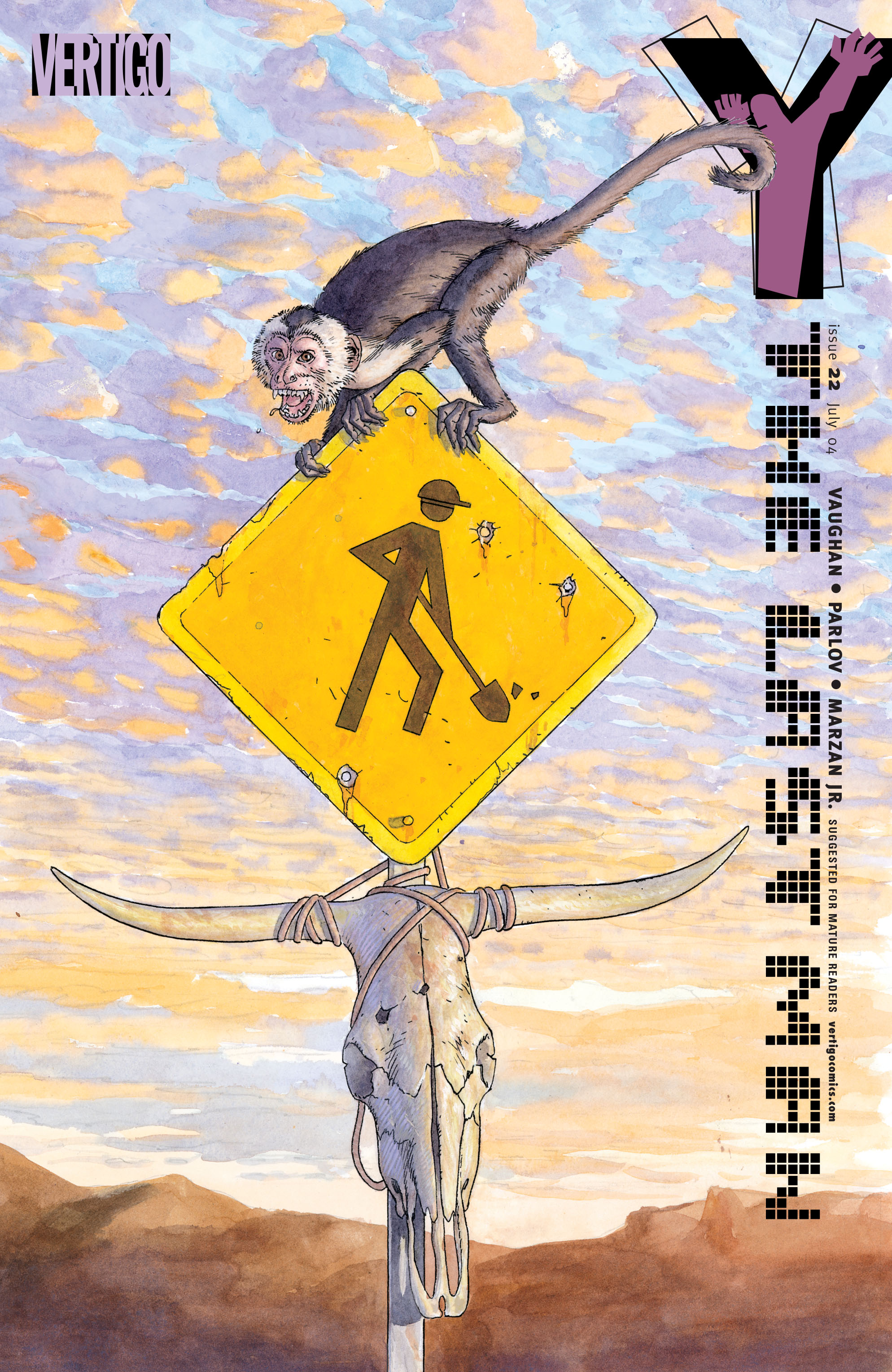 Read online Y: The Last Man (2002) comic -  Issue #22 - 1