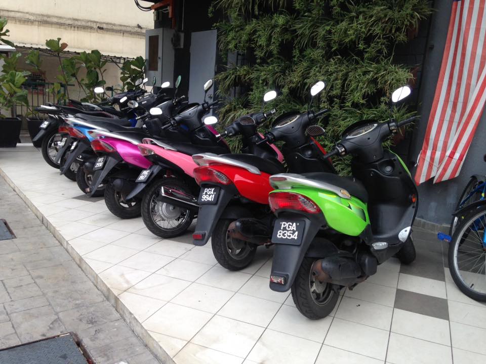Sewa Motor Penang/Motorbike Rental Penang/Motorcycle Rental Penang