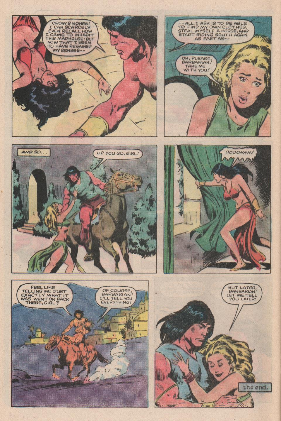 Read online Conan the Barbarian (1970) comic -  Issue #159 - 23