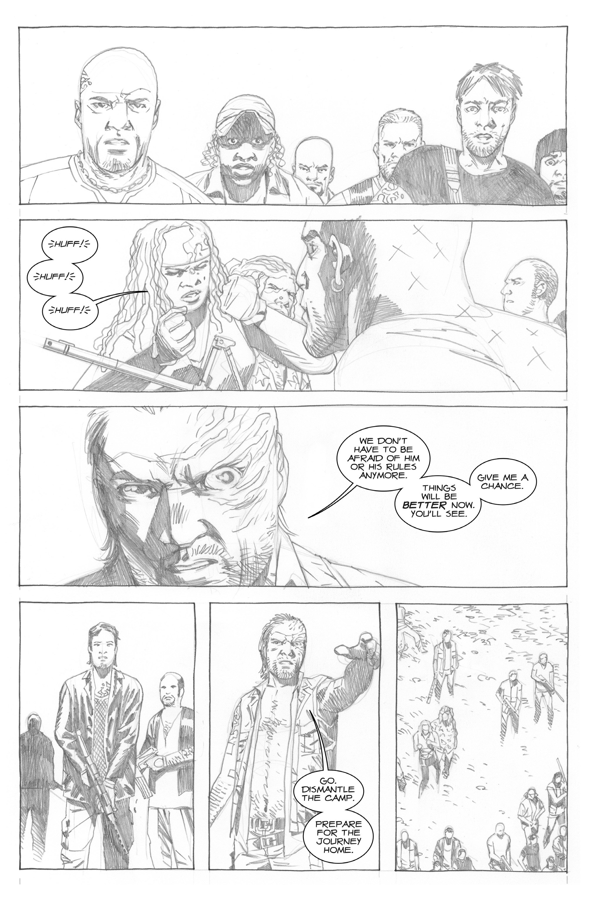 The Walking Dead issue All Out War Artist Proof Edition - Page 242