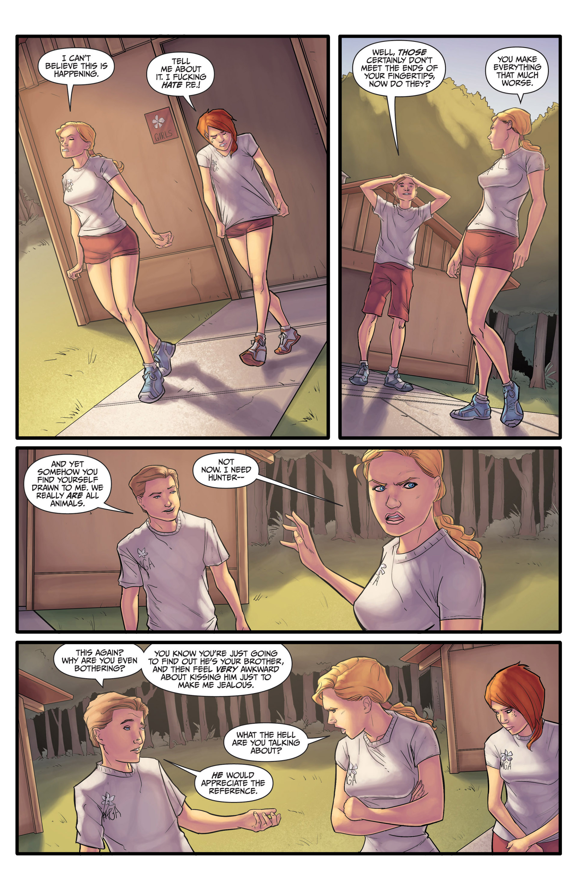 Read online Morning Glories comic -  Issue # _TPB 3 - 23