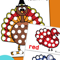 Free Thanksgiving Printables for Kids | Totschooling - Toddler ...