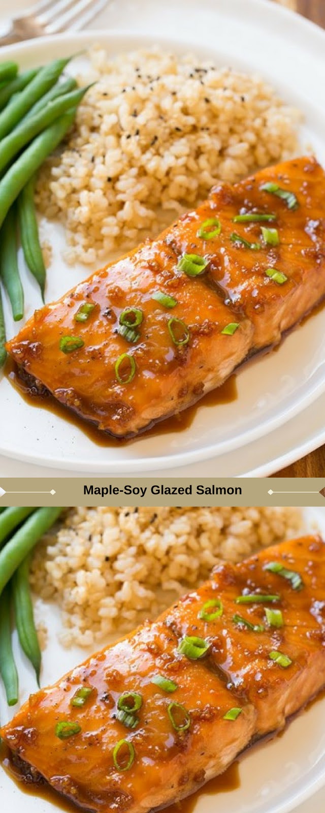Maple-Soy Glazed Salmon | Make Yummy Foods