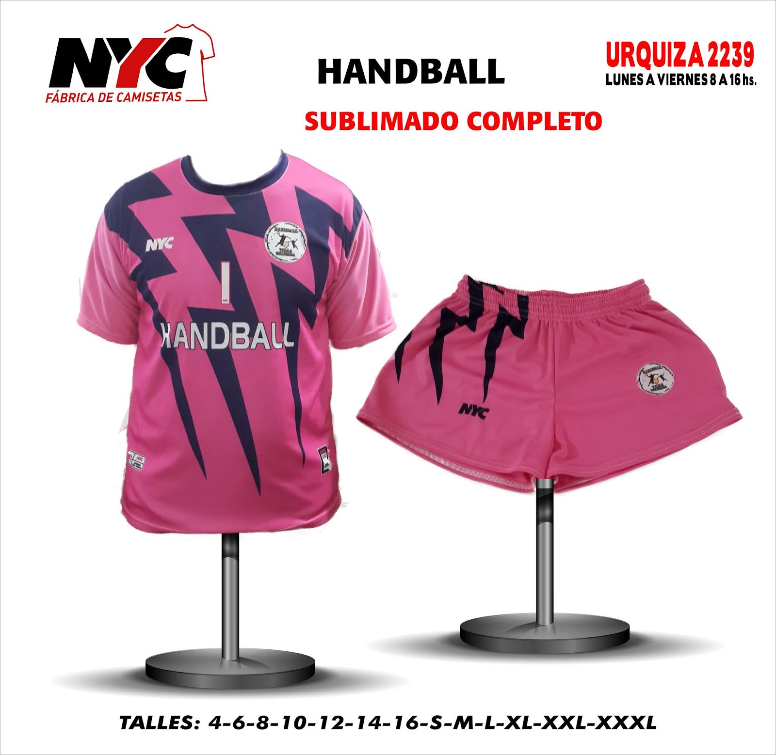 remeras para handball