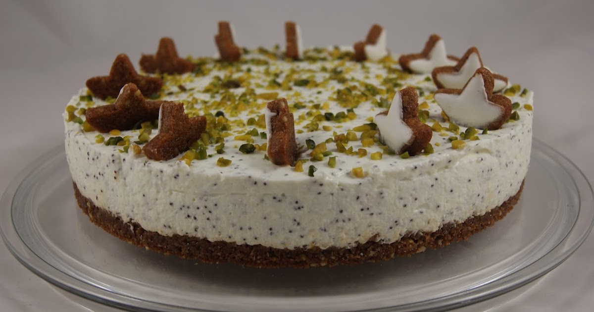 biscuit and buttercream: Mohn-Zimtsterntorte