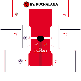 Arsenal Kits 2016/2017 - Dream League Soccer 2015