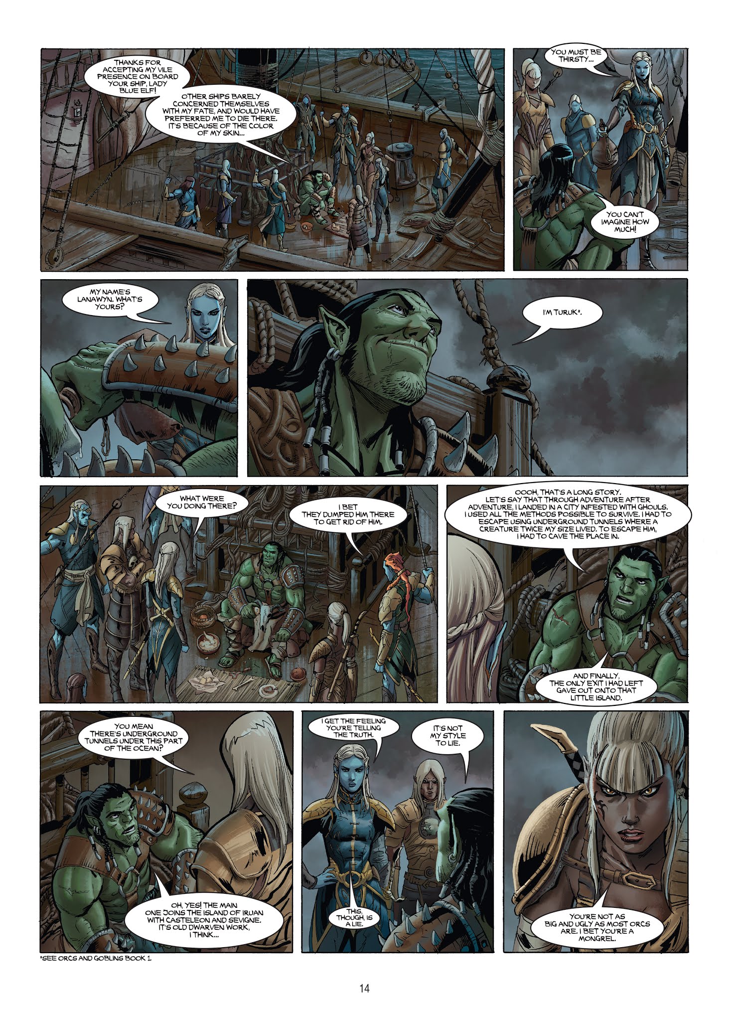 Read online Elves comic -  Issue #21 - 14