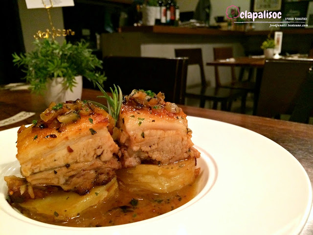 Roasted Pork Belly from Eighteen Bistro Tomas Morato