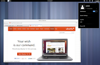 ubuntu gnome remix 12.10 screenshots