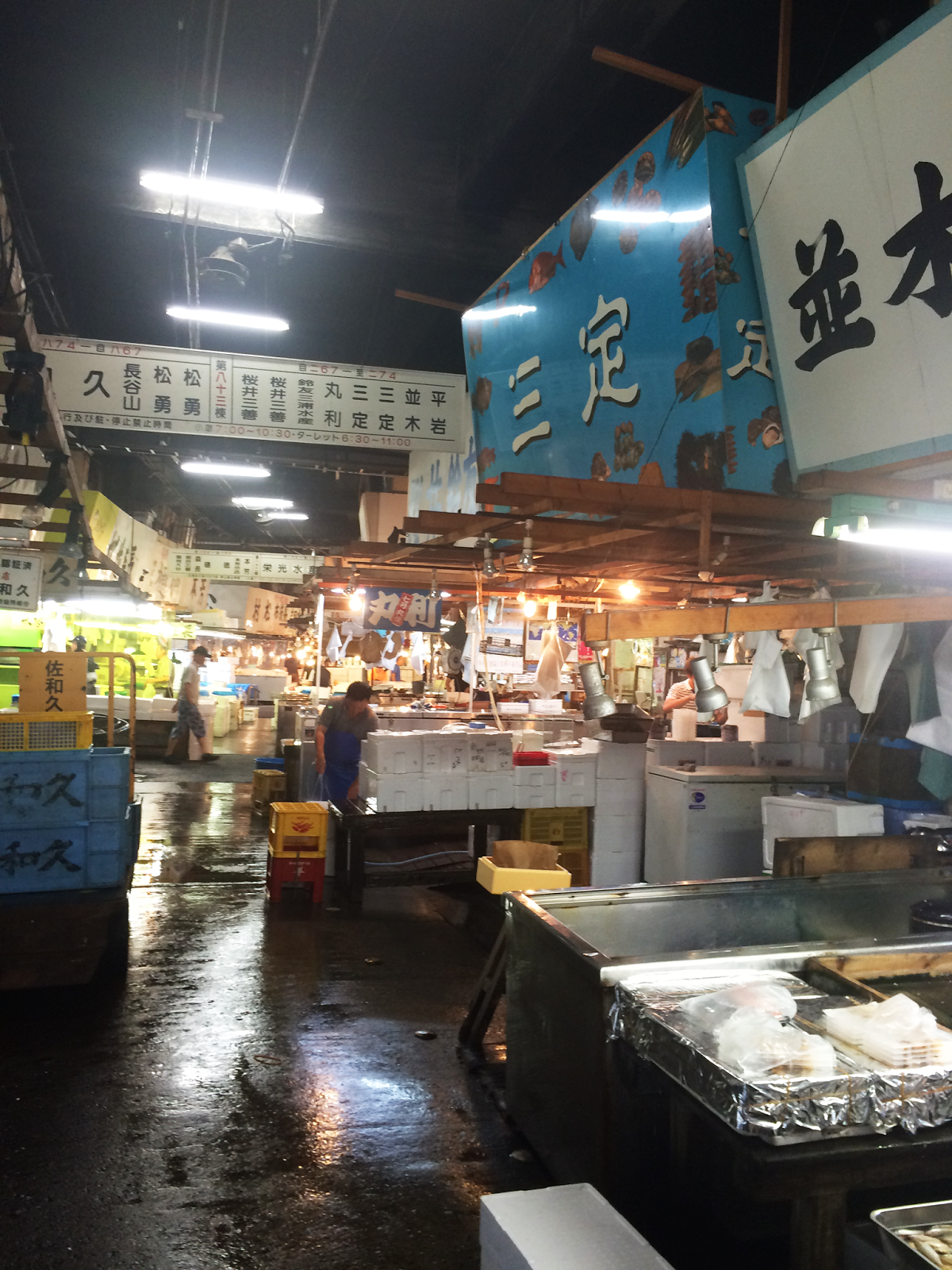girl from north london, tsukiji fish market, travel blogger, culture