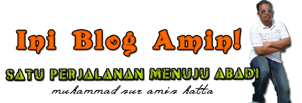 Ini Blog Amin !