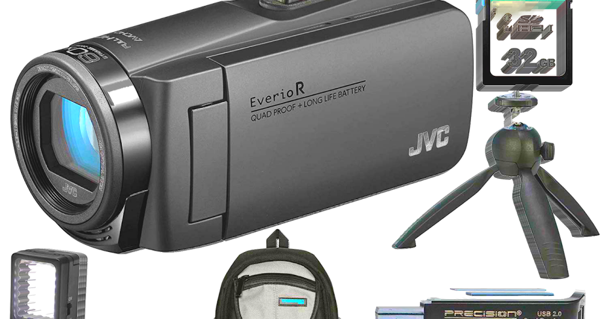 Khanbassu JVC Everio GZR460 Quad Proof 1080p HD Video Camera