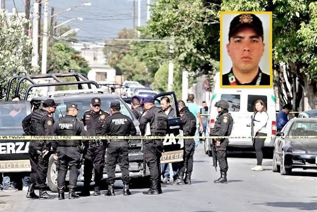 INDAGABA EJECUCIONES de POLICIAS y lo EJECUTAN GATILLEROS en MOTOCICLETA al SALIR de su CASA... 5980942