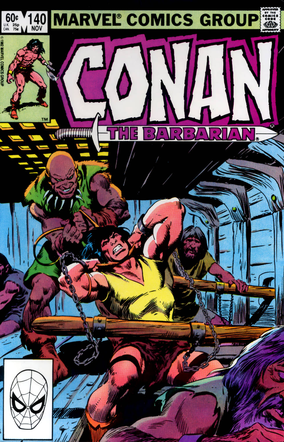 Read online Conan the Barbarian (1970) comic -  Issue #140 - 1