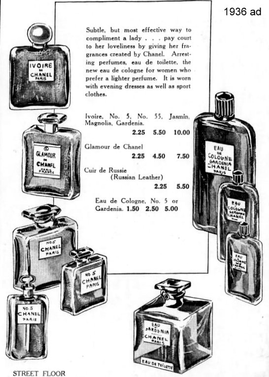 First Versions: Chanel N°5