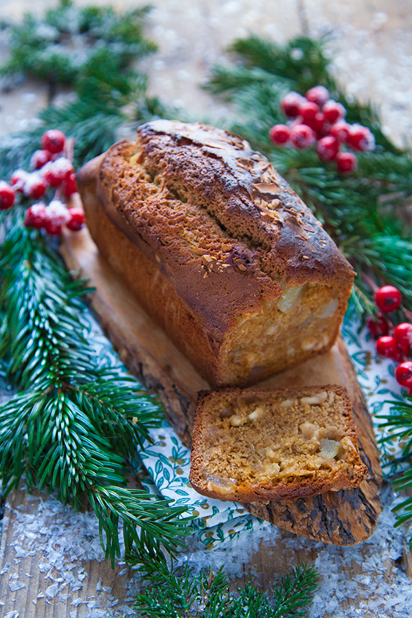 Cake d'hiver poire-cardamome