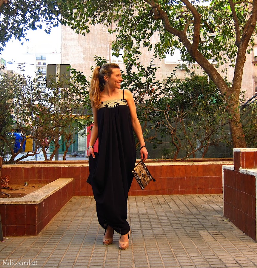 vestido-largo-negro-wildpony-sagunto