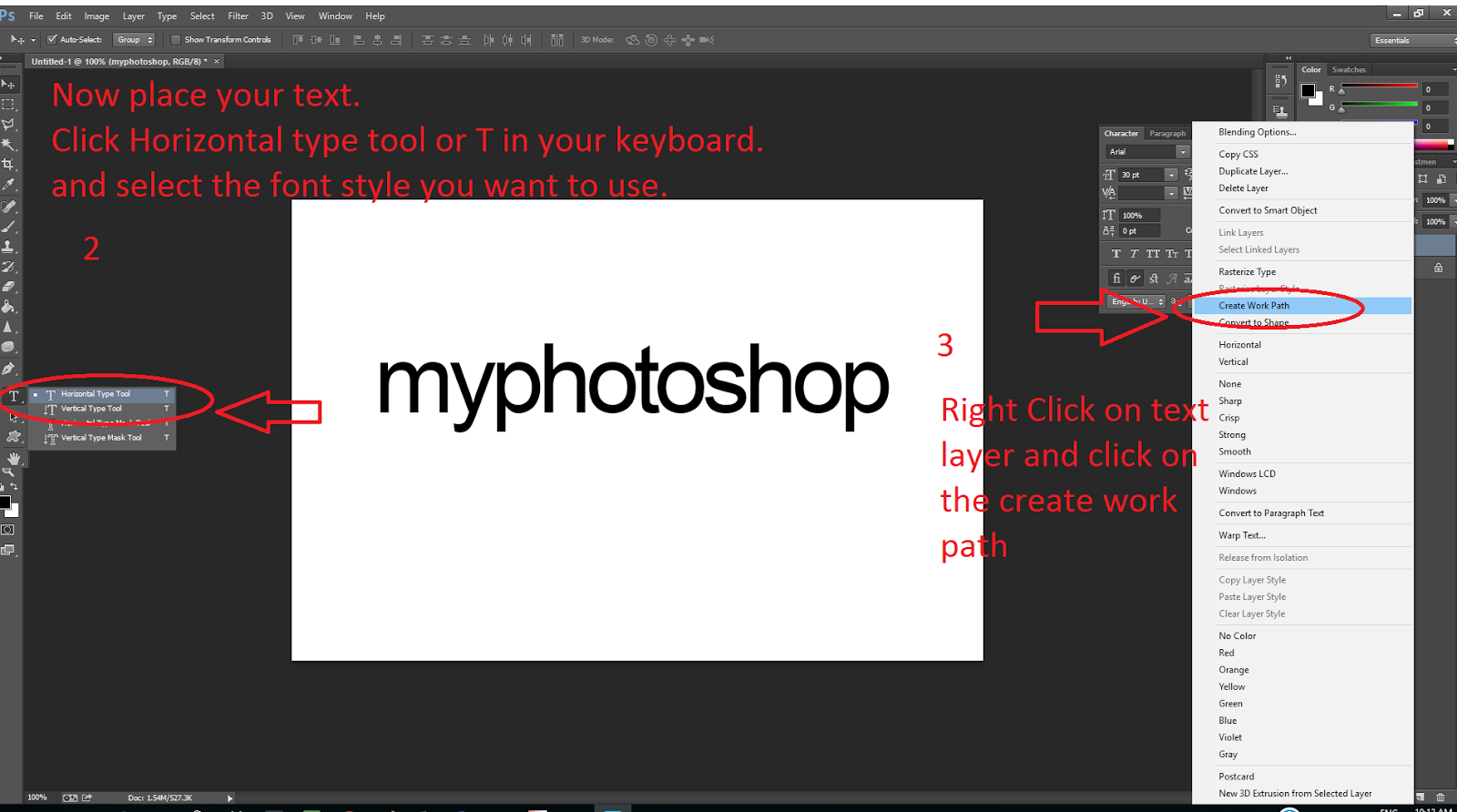 mytutz HOW TO EDIT/CUSTOMIZE TEXT IN